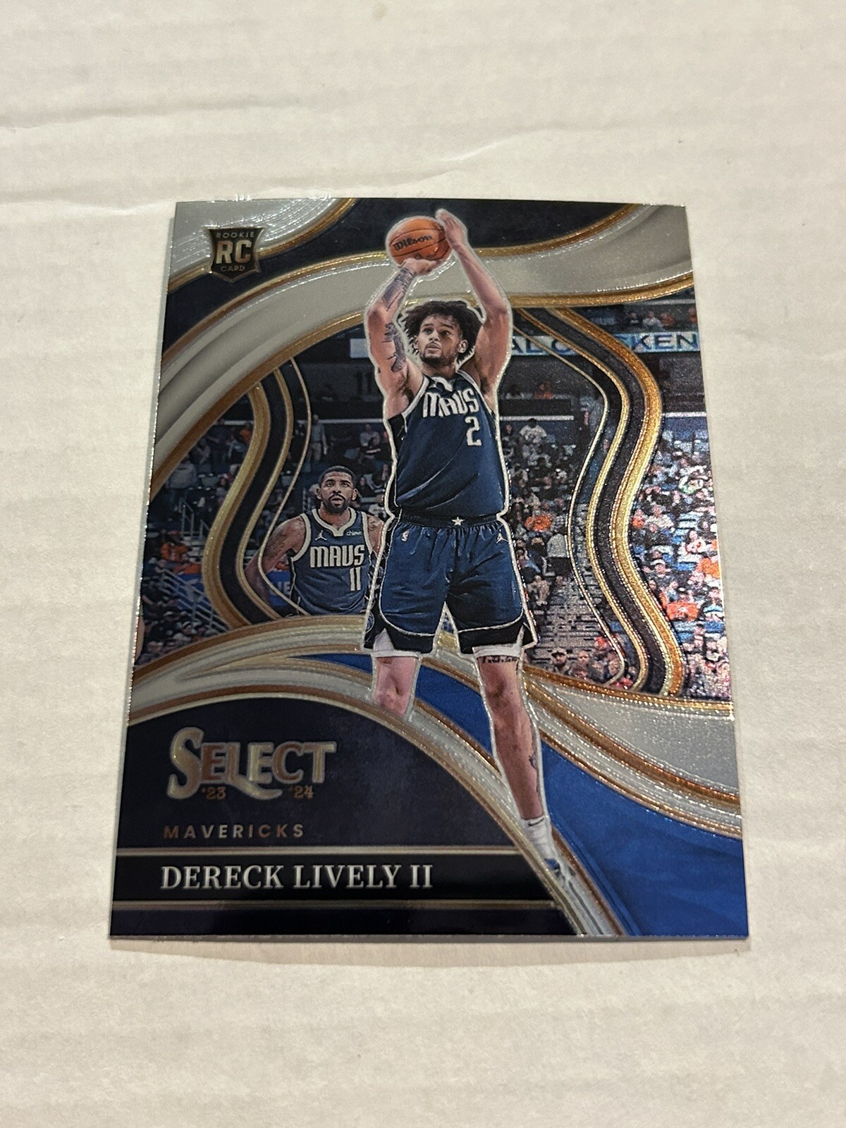 2023-24 SELECT DERECK LIVELY II #285 HOBBY COURTSIDE ROOKIE MAVERICKS SP