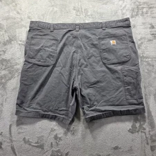 Carhartt Shorts Mens 50 Rugged Flex Relaxed Fit Canvas Work Utility BS2514-M