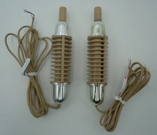 AURORA TJET 2 TAN  CHROME PUSH BUTTON SPEED CONTROLS  CLEAN  TESTED  VN-EXC