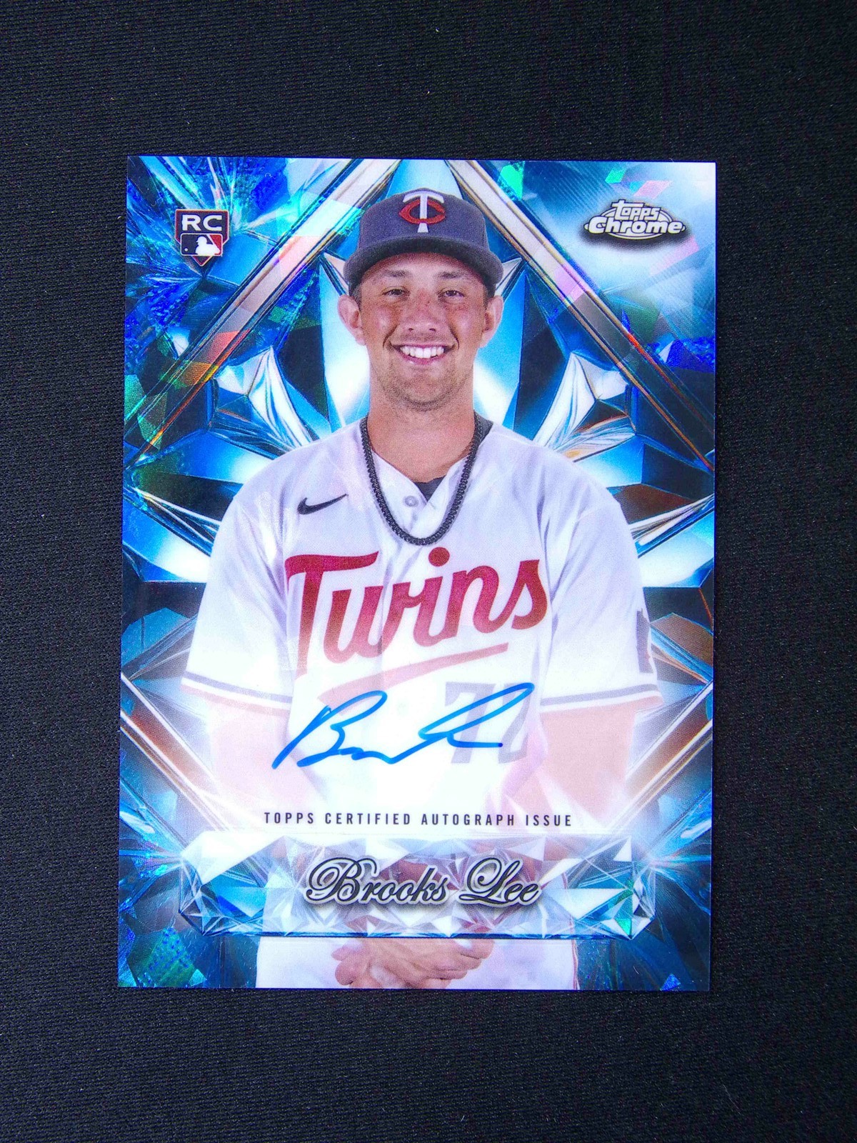 2025 Topps Chrome Brooks Lee RC Rookie Auto Sapphire Selections