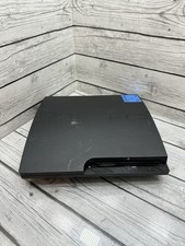 Sony PlayStation 3 Slim PS3 160GB Black Console Gaming System Only CECH-3001A