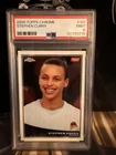 ð Stephen Curry 2009-10 Topps Chrome Rookie Card /999 #101 PSA 9 Mint RC