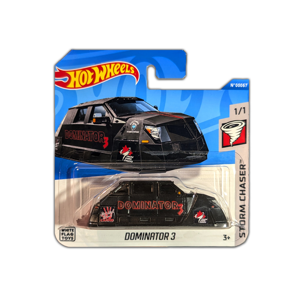 Hot Wheels 1/64 Voiture - Dominator 3 storm chaser Tornado Hunter - Custom made