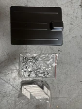 Quickbolt Galv Black Roof   Flashing W/Split SS L-foot + Screws - Order Per Job