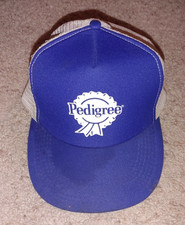 Vintage Pedigree Feed Pet Food Mesh Trucker Hat Cap Snapback Large TOPAC
