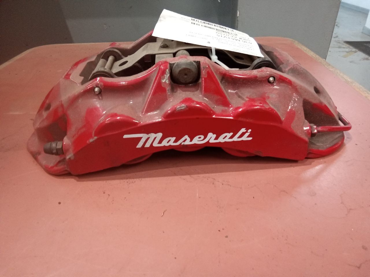 20A00106 2014-2019 Maserati Ghibli BREMBO RED Right Rear Brake Caliper