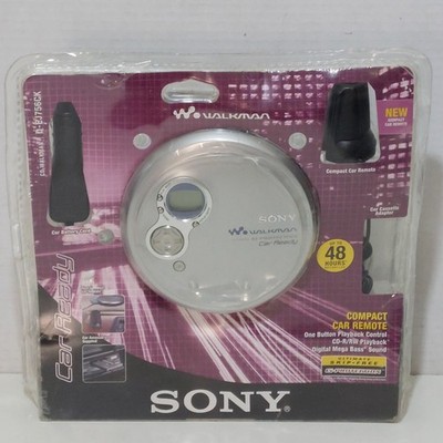 Sony CD Walkman-Portable Compact Disk Player Silver (D-EJ756CK/SM) New Open Box 