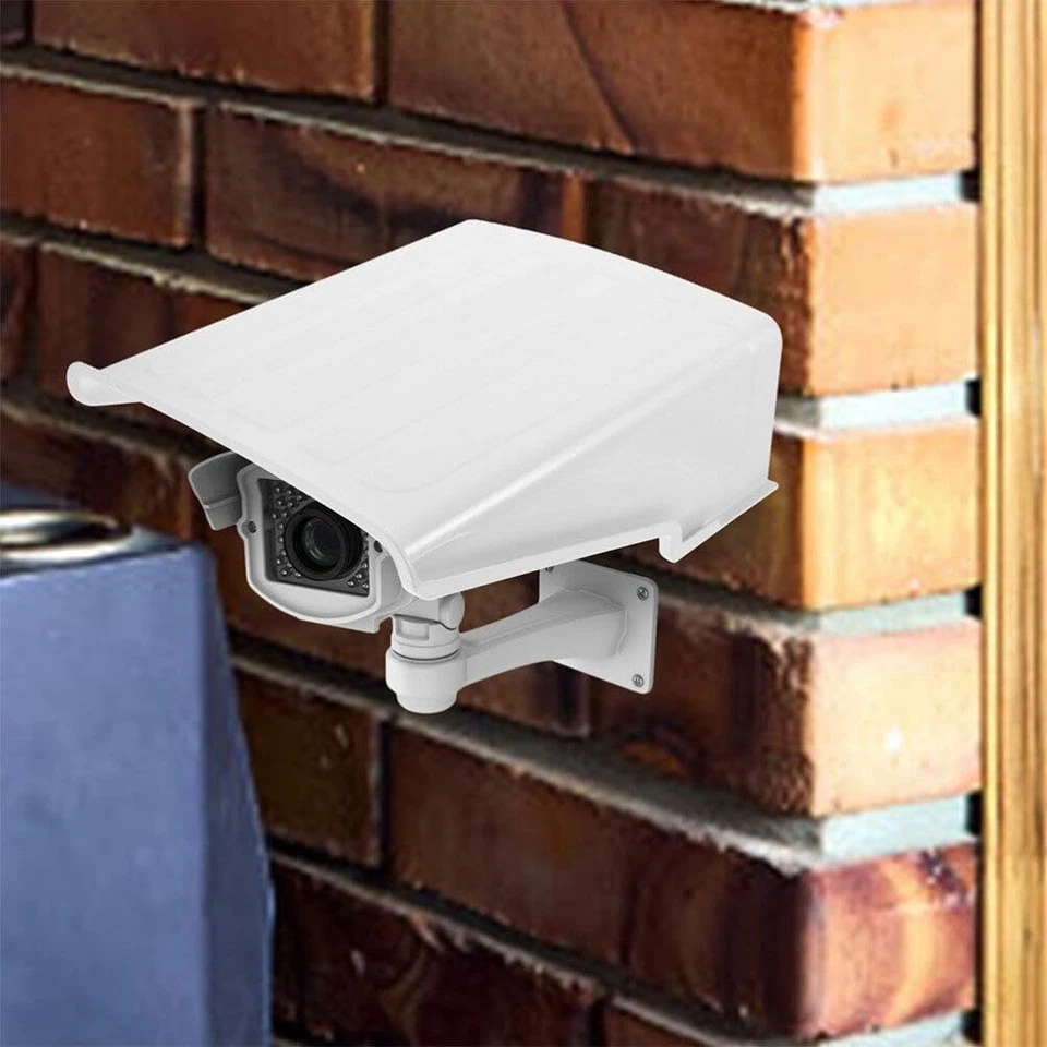 2 piezas Universal Cámara de Seguridad Sol Lluvia Cubierta Protector Cubierta Cámara Protector Vino... Foto 4 de 4