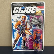 Annihilator Figure GI Joe ARAH Hasbro 1988 Sealed Carded MOC Iron Grenadiers