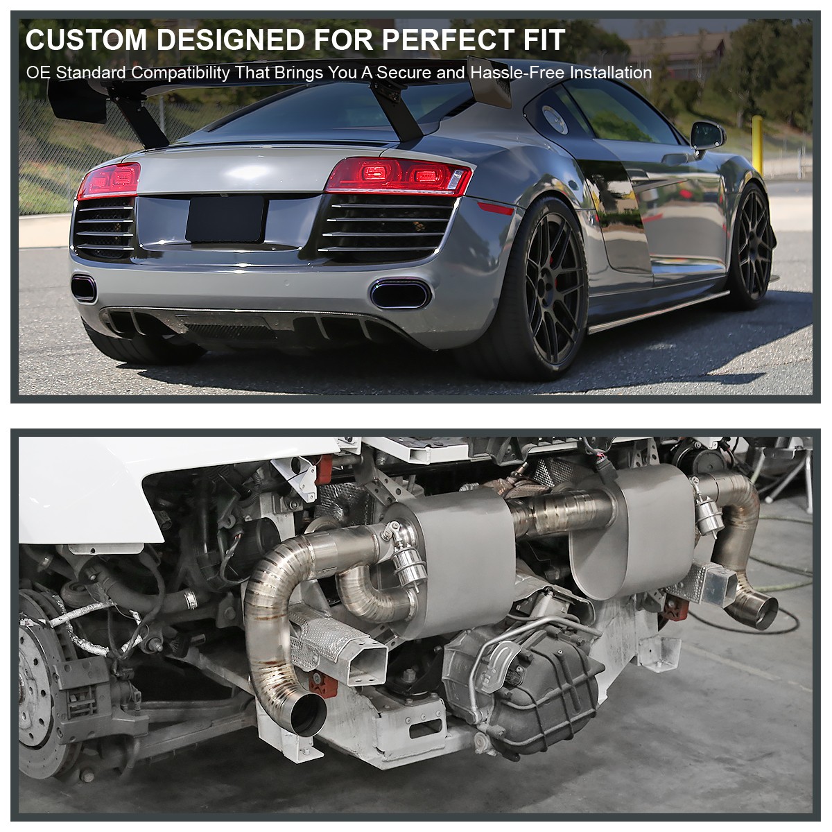 Audi R8 Spyder 2008-2012 Exhaust systems Set
