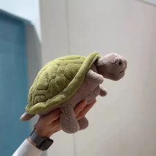 Jellycat Timmy Turtle Stuffed Animal: 11" Soft Plush Perfect Kids Christmas Gift