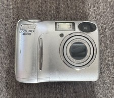 Nikon Coolpix E4600 Silver Digital Camera | 4 Mega Pixels - Works