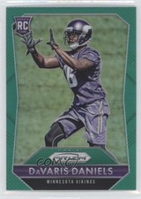 2015 Panini Prizm Rookies Green Prizm Davaris Daniels #222 1f0