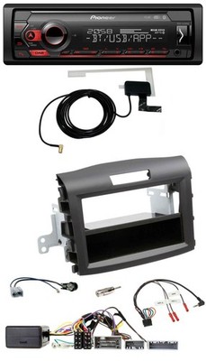 Pioneer DAB USB Lenkrad Bluetooth Autoradio für Honda CR-V ab 2013 schwarz