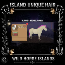 Wild Horse Islands - Fjord RC/SIUC Horse IUH Island cabello único elige el cabello