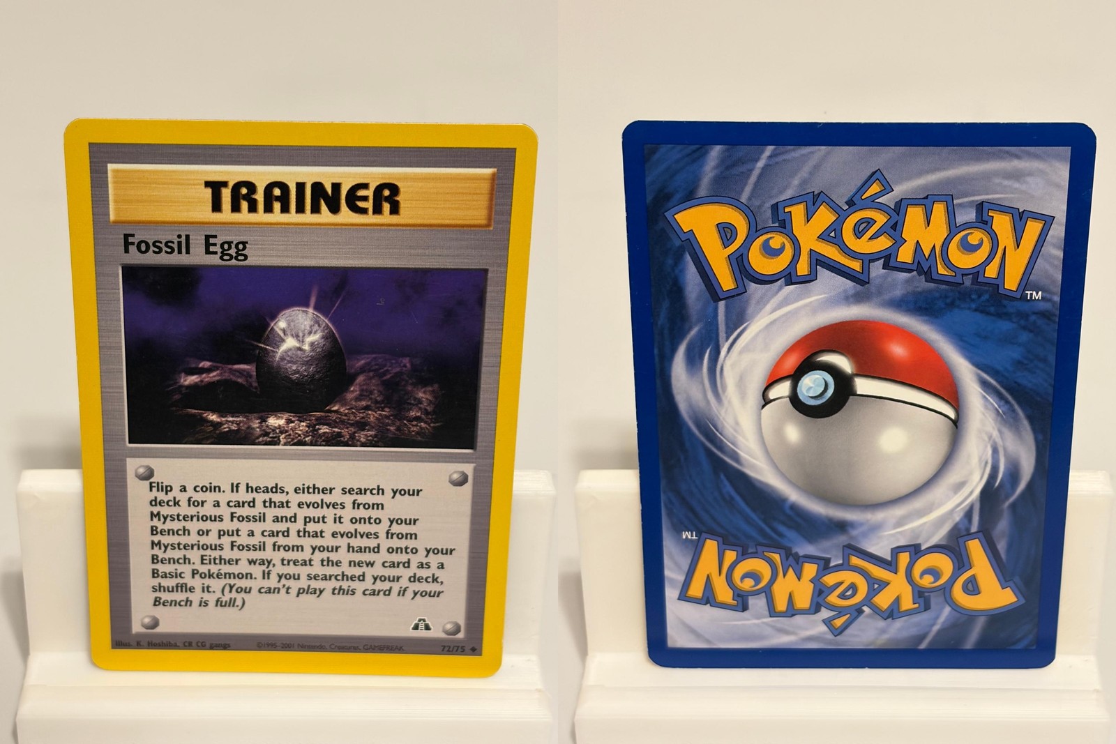 Fossil Egg 72 LIGHTLY PLAYED Neo Discovery 75 Pokemon Unlimited
