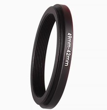 M49 49x0.75mm Female to M42 42x0.75mm Male Thread 49-42 Lens Adapter Ring