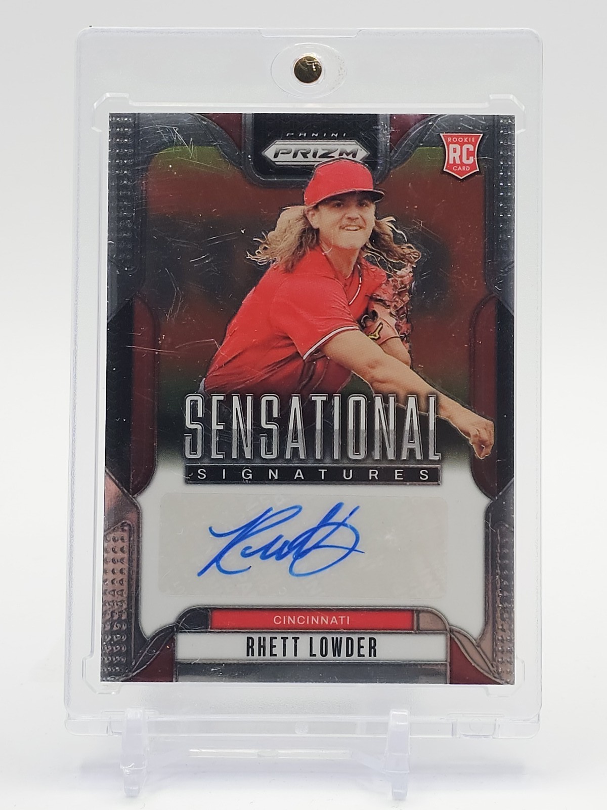 Rhett Lowder 2025 Prizm #SS-RL Sensational Signatures Price Guide 