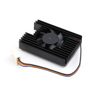 Alloy PWM Adjustable Speed Radiator with Fan for Raspberry Pi Compute Module 4 b
