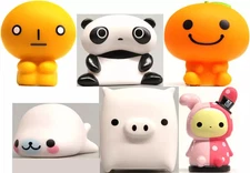 San X All Stars Mascot Light Set 6 Types Penlight Ring Light Collection