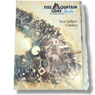 NEW Sealed Vintage Fire Mountain Gems Beads Jewelry Maker's Catalog 2005-2006 