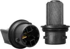 2Pcs Front Turn Signal Bulb Sockets Fit for Headlight, Turn Signal Lamp Ligh