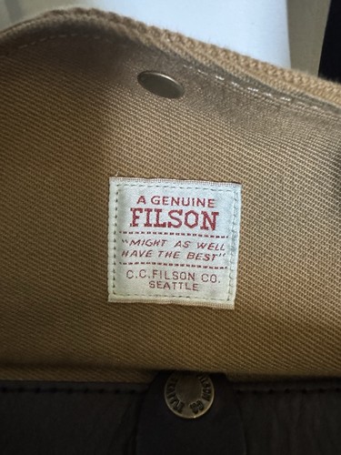 New Filson Small Rugged Twill Duffle Bag - Tan - Picture 5 of 14