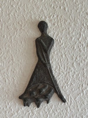 Josef Fischedick Bronze Wandrelief - Modell 620 - Mid Century Vintage
