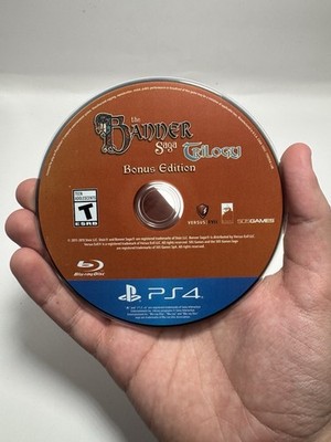 The Banner Saga Trilogy Sony PlayStation 4, 2018, Disc Only