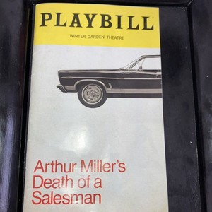 Death of a Salesman Tony Playbill 2026 Nathan Lane Christopher Abbott Ben Ahlers