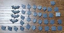 Warhammer 40K Space Marines Various Chapter Icons - 37 Pcs