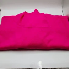 Denim & Co. Essentials Waffle Knit Relaxed Fit Tunic Womens New A619114