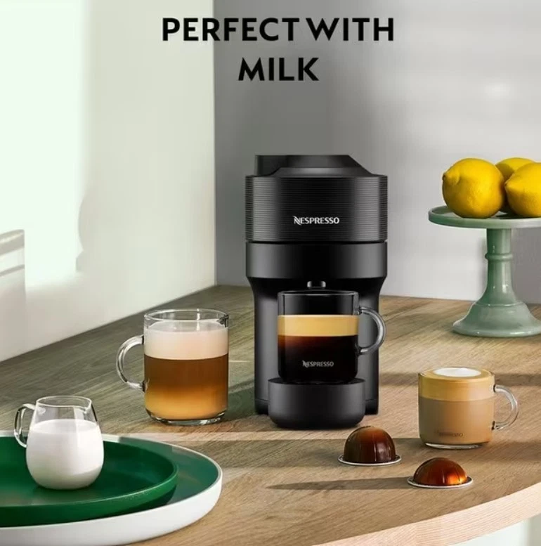 Nespresso Vertuo Pop Coffee Pod Machine by DeLonghi Black C Grade No Accs, photo 3 of 5