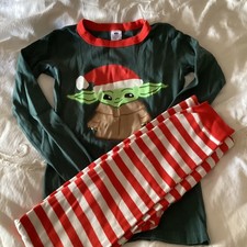 hanna anderson size 14 holiday star wars theme pj set