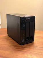 QNAP 2-Bay NAS (TS-251+) with TWO 2TB Seagate IronWolf Pro drives (4 TB total)
