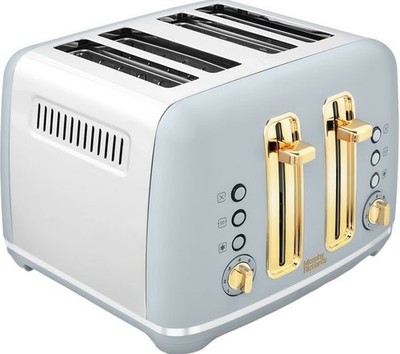 Morphy Richards 242046 Accents 4-Scheiben-Toaster grau