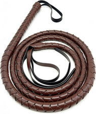 Cat Women Whip Costume Accessories for Woman Men Female - Bull Whip Prop Black F