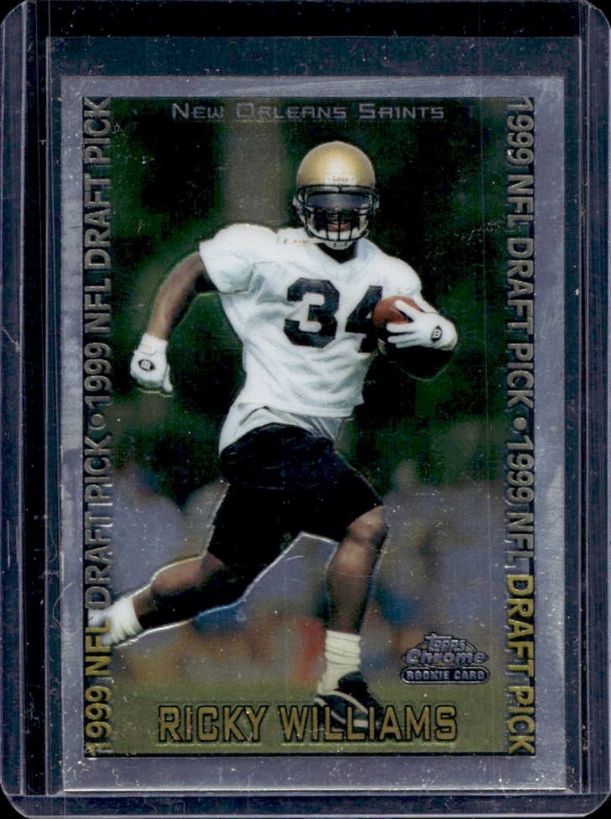 1999 Topps Chrome Ricky Williams Rookie RC #135 Saints