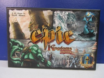komplett TINY EPIC KINGDOMS 2. Edition KARTEN BRETTSPIEL STRATEGIE Gamelyn