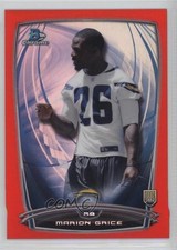 2014 Bowman Chrome Red Refractor 2/25 Marion Grice #142 1u6