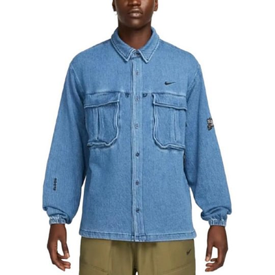 Nike X Nocta Opal Lily Pad Denim Shirt FZ3261-486 | eBay