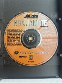 NBA Jam T.E. Sega Saturn 1995 Disc And Case, NO MANUAL