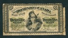 1870 25 cents Dominion of Canada ** PAPER CURRENCY AUCTIONS — photo 1