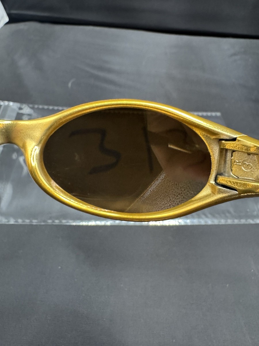 Oakley Eye Jacket Gen 1 Electric Mustard w/ Gold Iridium Polarized