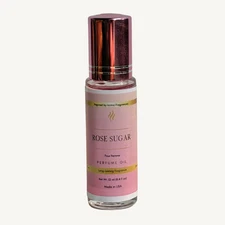 Rose Sugar Perfume Oil for Women – 12 ml Roll-On | Sweet, Long-Lasting
