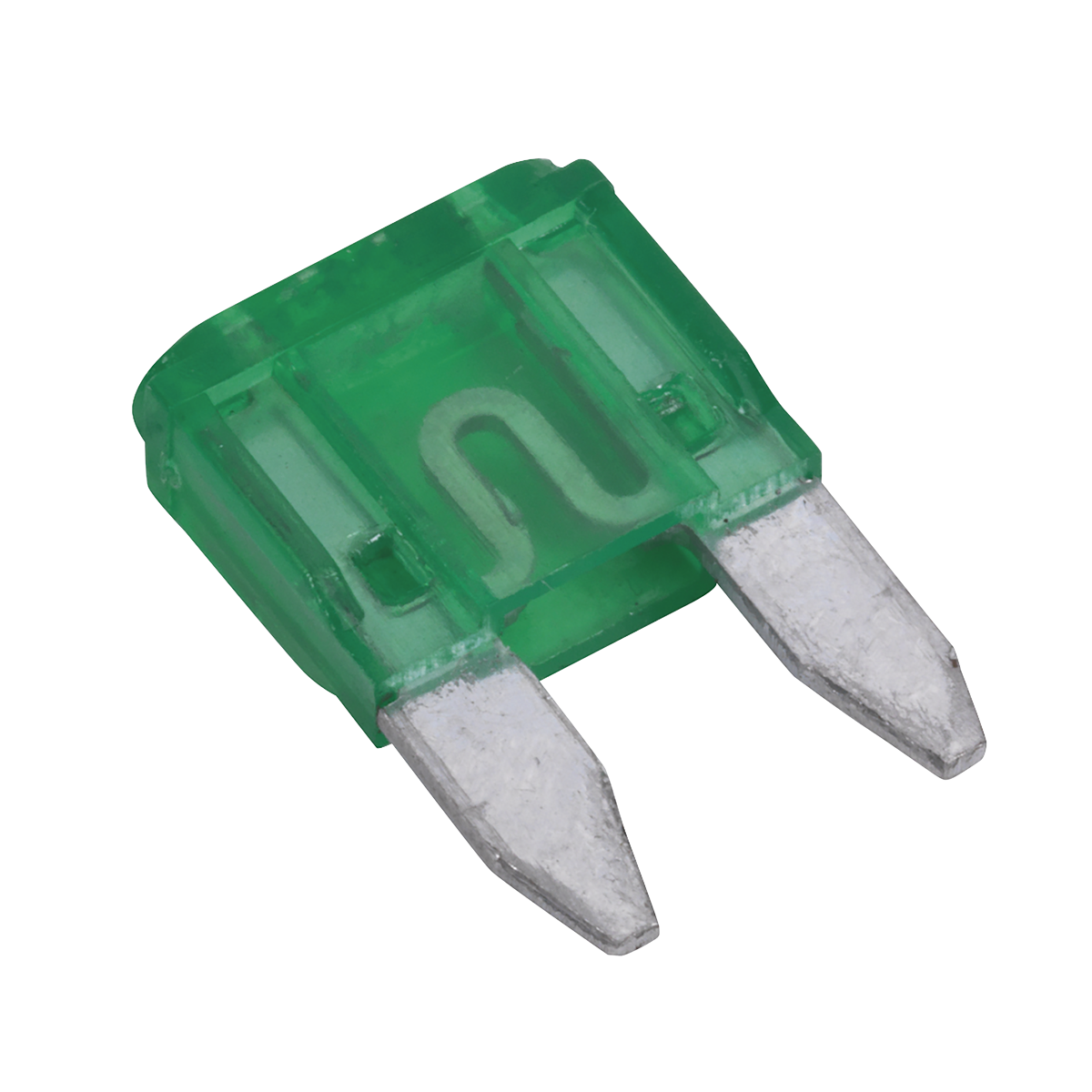 Sealey Automotive Mini Fuse Blade Electrical 30A 50 Pieces Car Van Green MBF3050