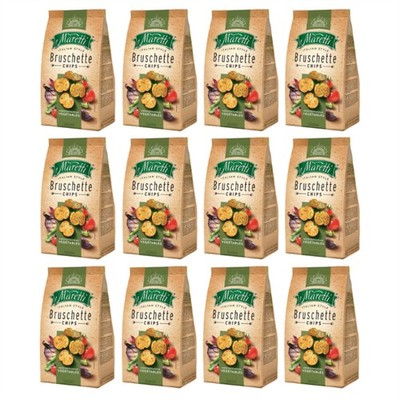 Maretti Bruschette Chips Mediterranean Vegetables 12 x 150 g