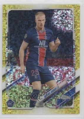 2020 Topps Chrome UEFA Champions League 89/299 Mitchel Bakker #51 Rookie RC 4a7