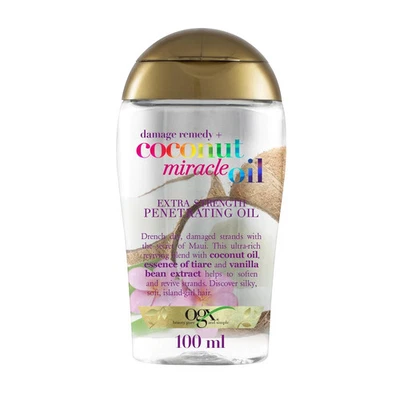 OGX Coconut Miracle Oil Extra Strength Penetrating Hair Oil for Dry, Damaged, - Image 1 of 4
