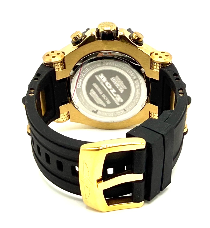 INVICTA NUEVO TIENDA USADO RELOJ PERNO 30040 52mm Cuarzo 3 Años Garantía SIN CAJA Foto 2 de 4